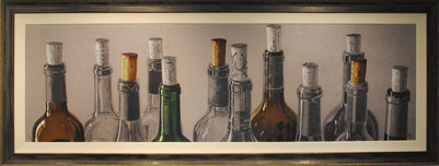 Arvid Wine Art Arvid Wine Art House Party (Unique) (1/1) - Framed